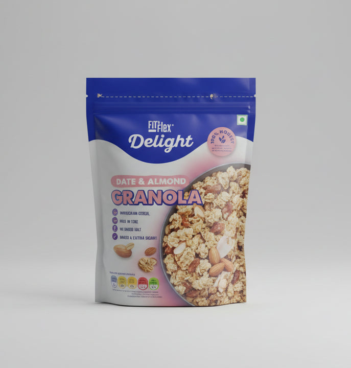 Fit & Flex Delight Raisin & Almond Granola – 500g