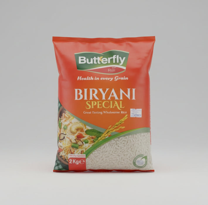 Butterfly Biryani Special Rice – Premium Long Grain 2kg