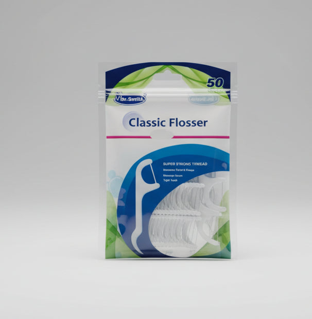 Dr. Smith Classic Flossers – 50 Count