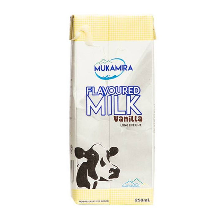 Mukamira Vanilla Flavoured UHT Milk – 250 ml