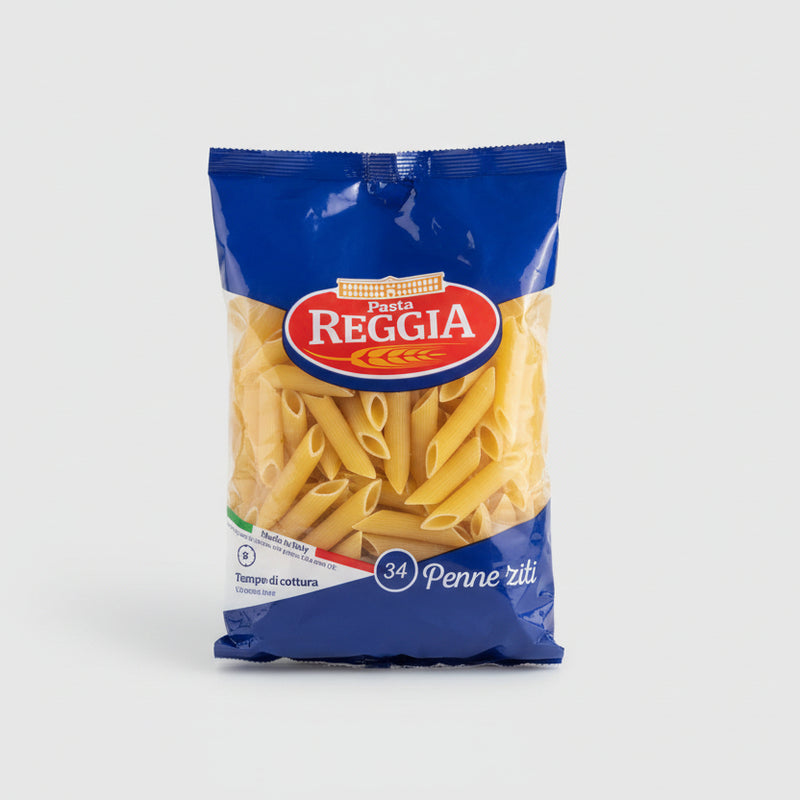 Reggia Penne Ziti Rigate Pasta No. 34   500ml