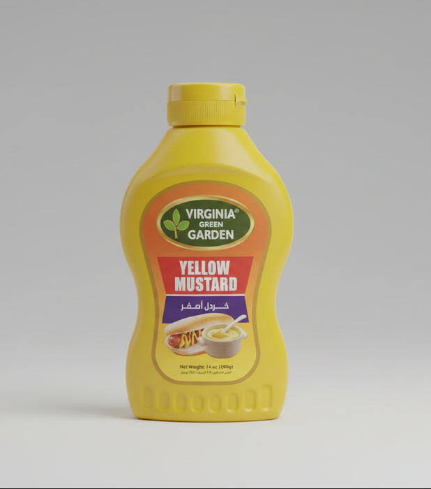 Virginia Green Garden Yellow Mustard 14 oz / 396g