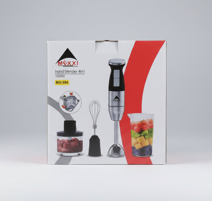 Mexxi 4-in-1 Hand Blender Model MX-886 1000W