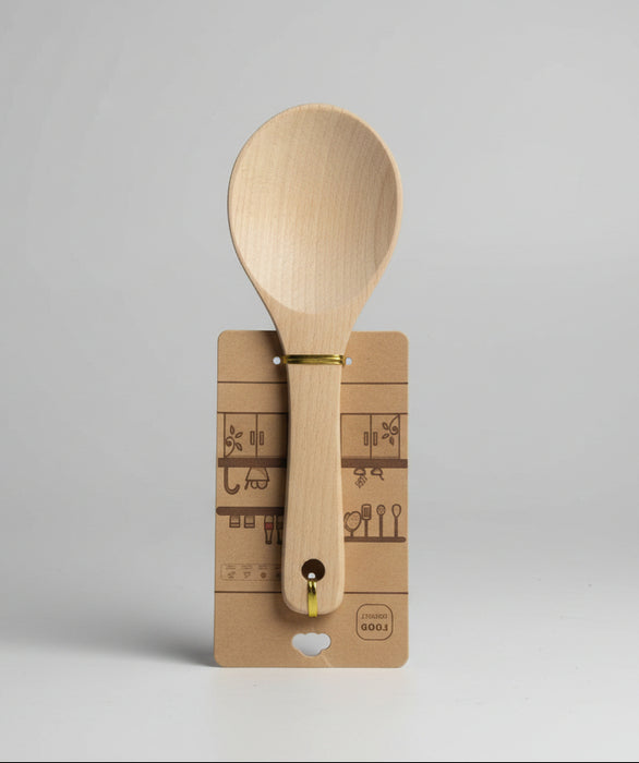 Classic Wooden Cooking Spoon – Food Contact Safe