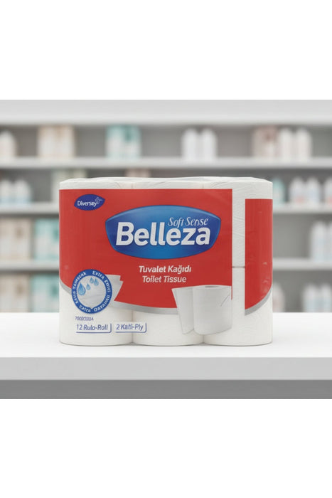 Belleza Soft Sense 2-Ply Toilet Tissue – 6pcs