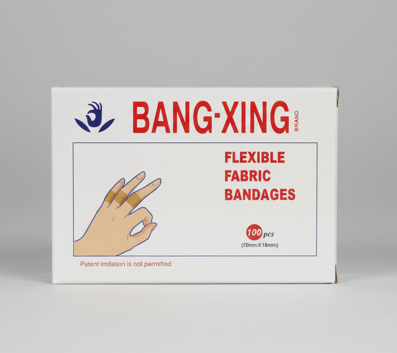 Bang-Xing Flexible Fabric Bandages – 100 Pieces