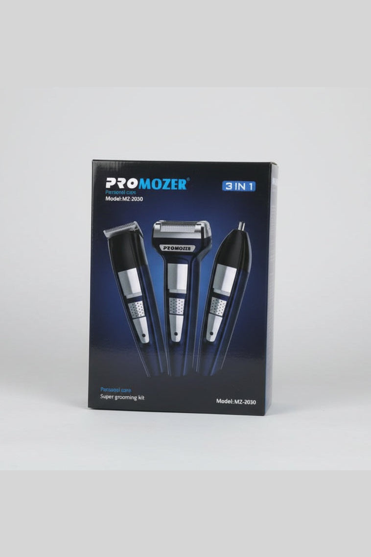 ProMozer MZ-2030 3-in-1 Personal Care Super Grooming Kit