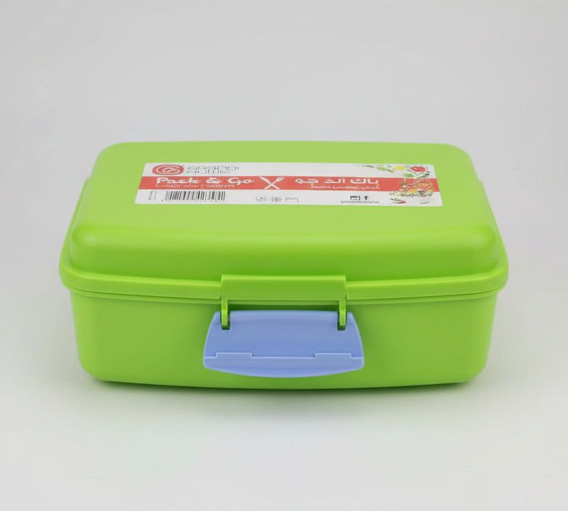 Grandi Home Pack & Go Medium Lunch Box – 1.5L Multi-Compartment Food Container
