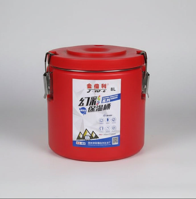 JINWEILI 8L Insulated Food Container & Cooler Box – Double-Layer Stainless Steel