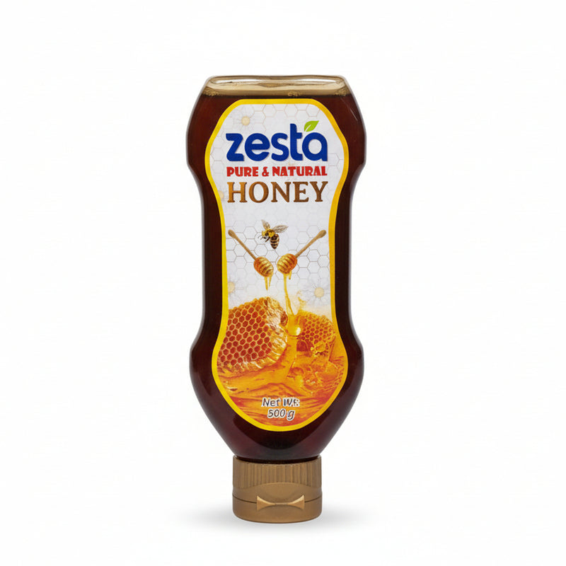 Zesta Pure Natural Honey – 500g Squeeze