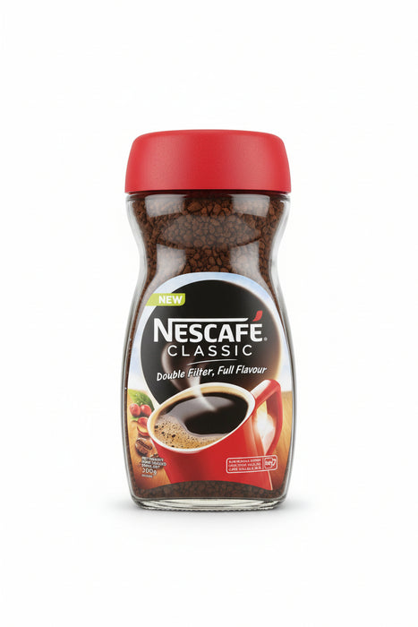 Nescafé Classic Instant Coffee – New Double Filter Full Flavour 200g
