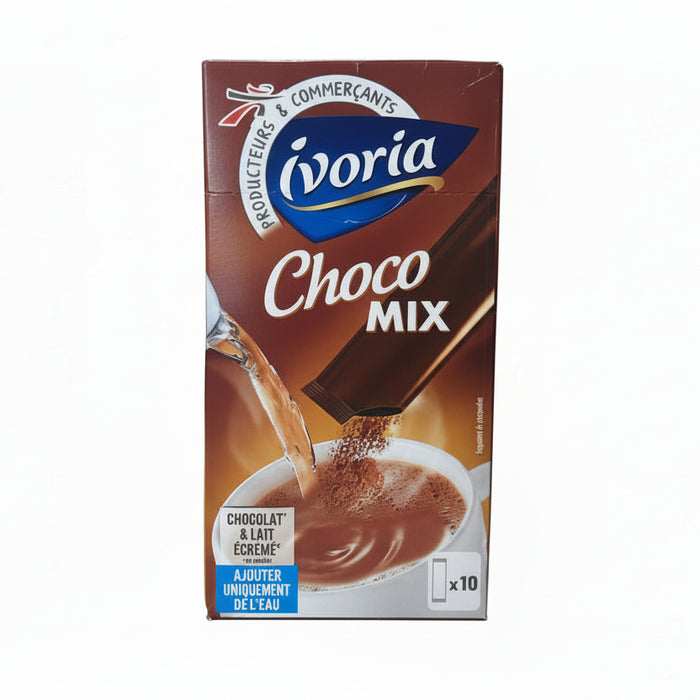 Ivoria Choco Mix – Instant Chocolate & Skimmed Milk Powder Drink 10x25g Ivoria – 250 g