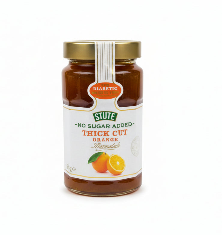 Stute No Sugar Added Thick Cut Orange Marmalade 430g