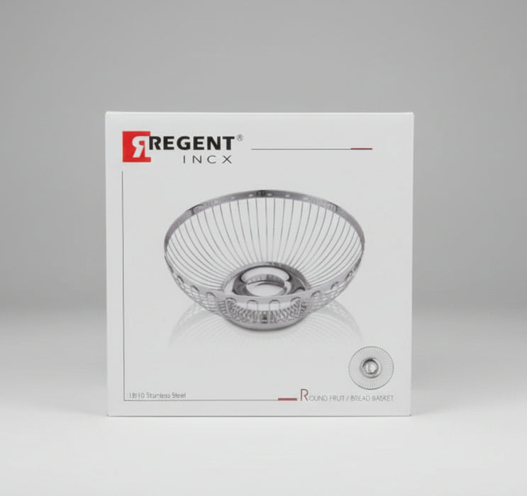 Regent Inox Stainless Steel Fruit & Bread Basket – Versatile Kitchen Storage
