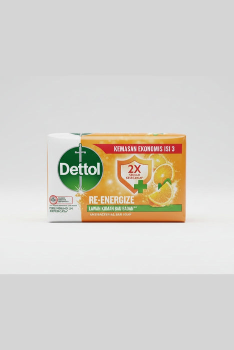 Dettol Re-Energize Antibacterial Bar Soap 100g