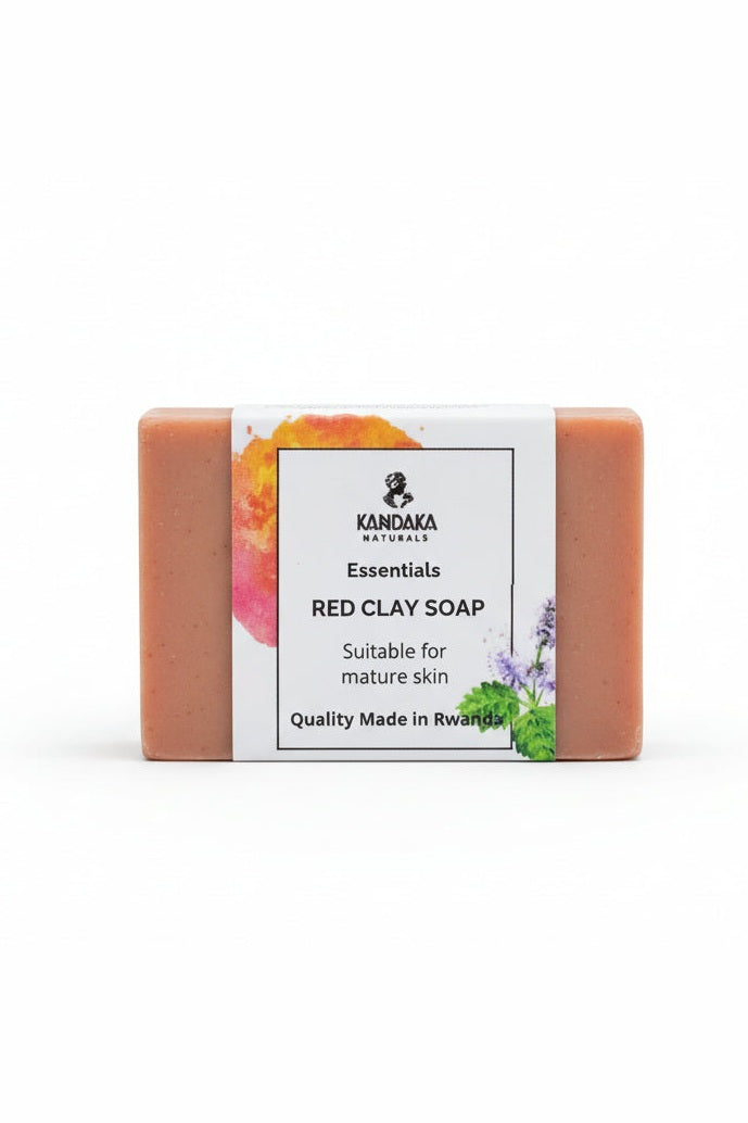 Kandaka Naturals Red Clay Soap – Nourishing Care for Mature Skin 100g