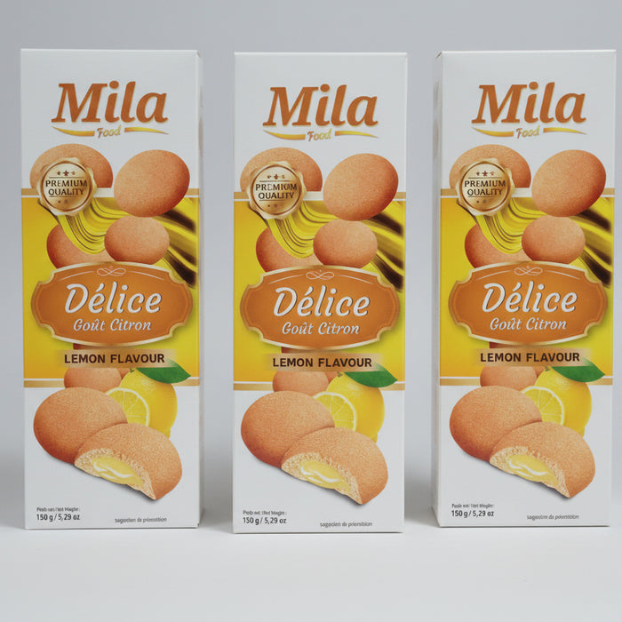 Mila Delice Gout Citron 150g 5.29Oz