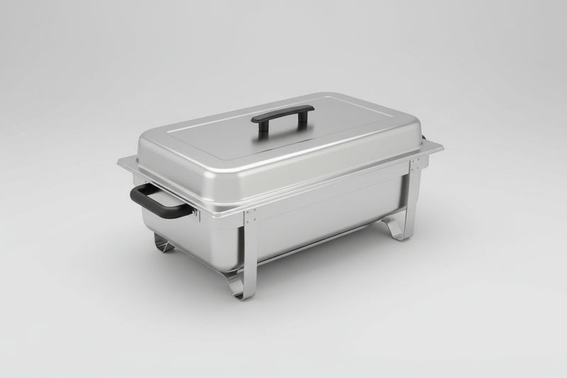 Full-size rectangular chafing dish 8-9 quarts(7.5 to 8.5 Liters)