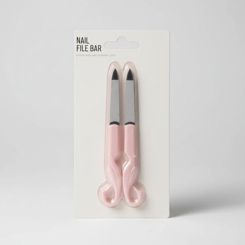 Stainless Steel Nail File Bar Set