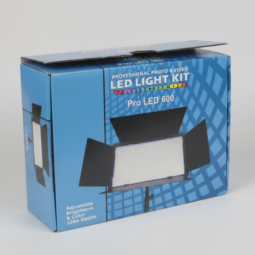 Professional Photo& Video Red Light Kit Pro Led 600 Adjustable Brightn ...