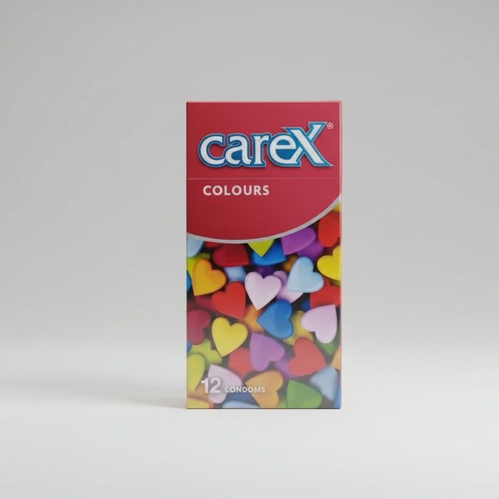 Condoms Carex Colours 12 pieces