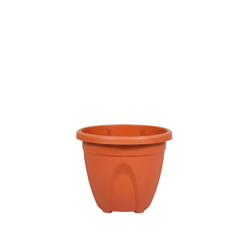 Classic Terracotta-Style Plastic Plant Pot