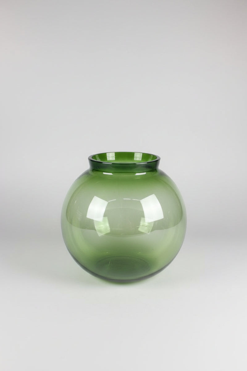 Green Globe Vase