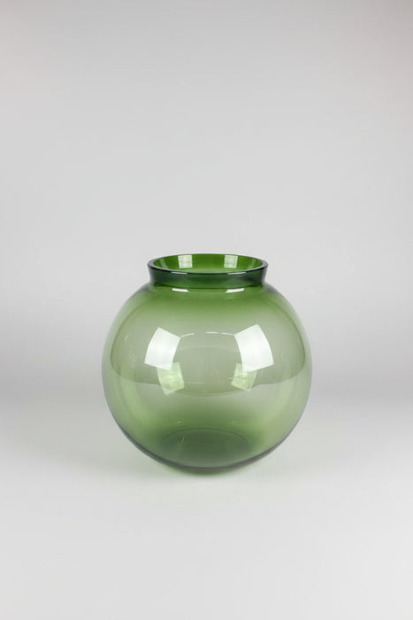 Green Globe Vase