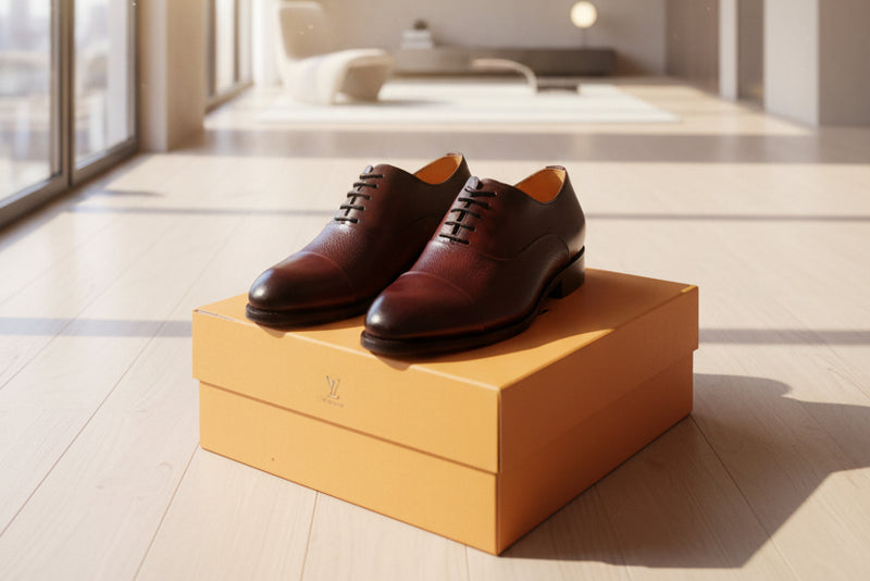 Brown Formal Leather Shoes Size 40-45
