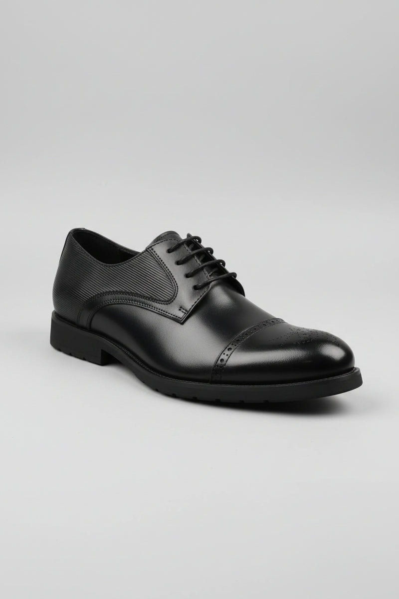 Men's Black Leather Formal Shoes Size 40-45