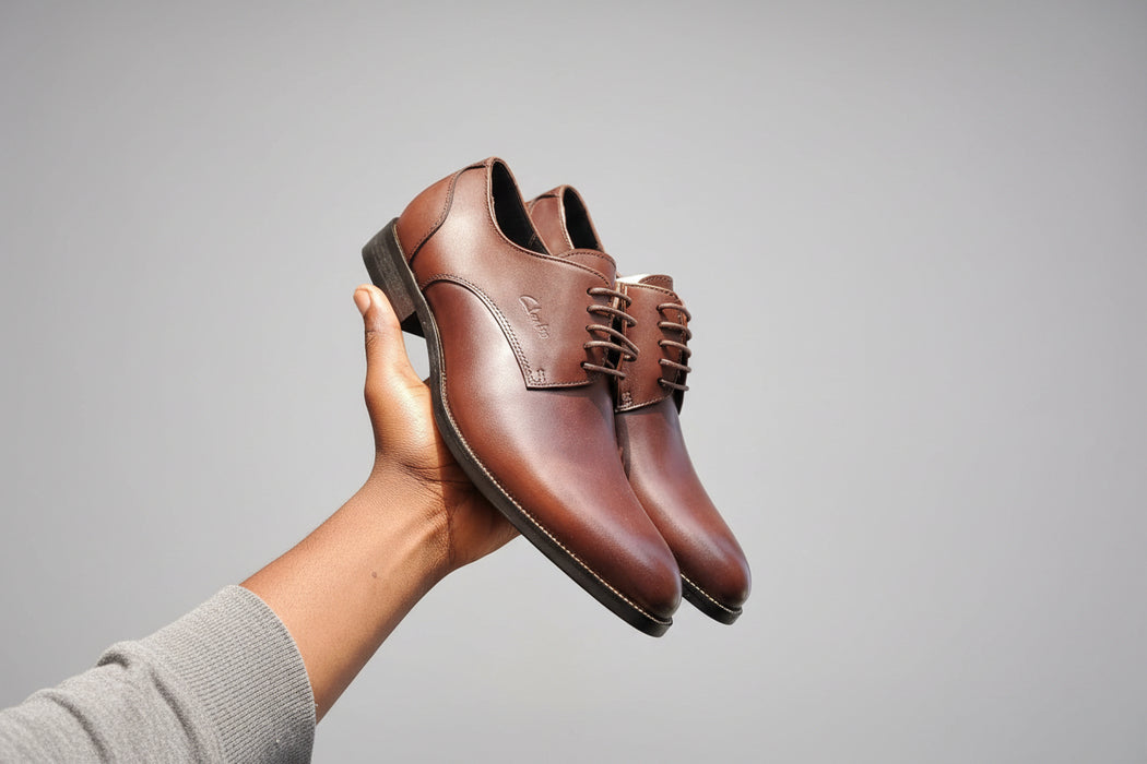 Clarks Men's Brown Leather Dress Shoes Size 40-45 — Murukali.com Clarks Men's Brown Leather Dress Shoes Size 40-45 — Murukali.com