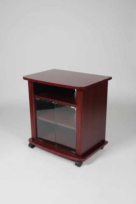Compact Wooden 1064 TV Cabinet with Glass Doors 1meter