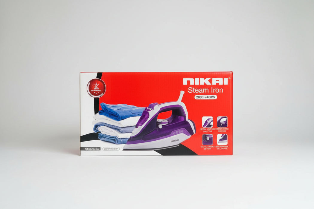 Nikai Steam Iron (NSI602CSX) 2000-2400W