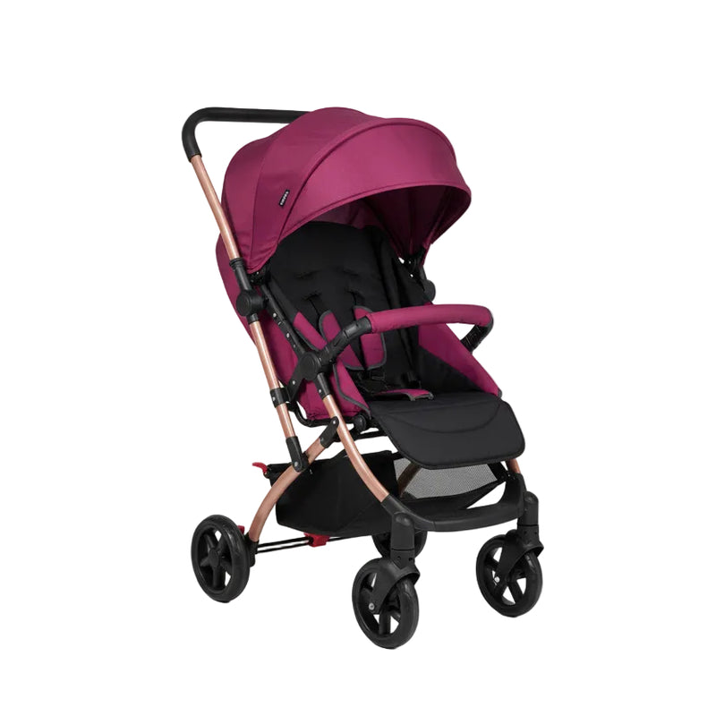 Leichter, faltbarer Baby-Kinderwagen (Lila)