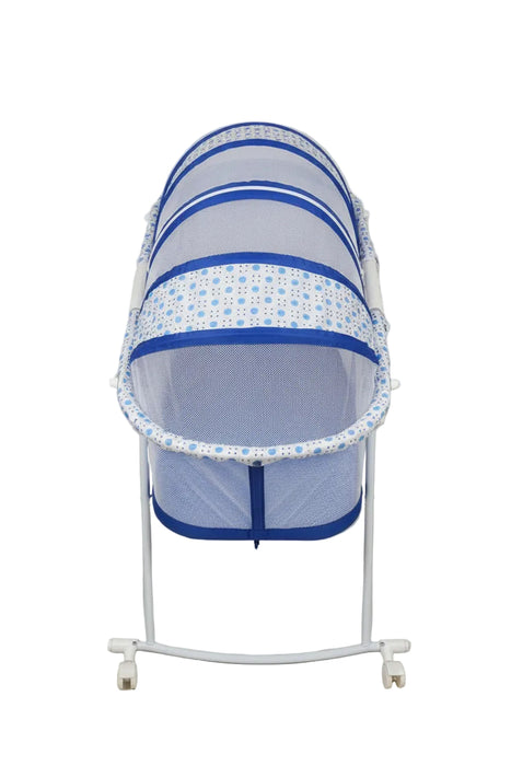Portable Baby Bassinet with Mosquito Net and Wheels