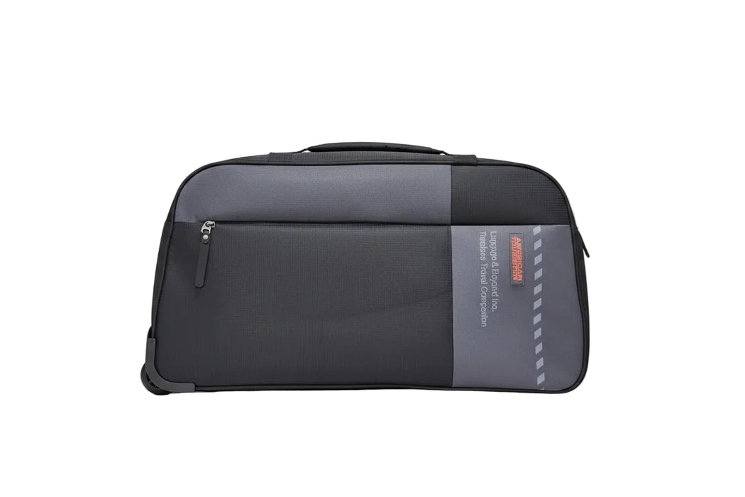 American Tourister Rolling Duffel Bag (Grey/Black)