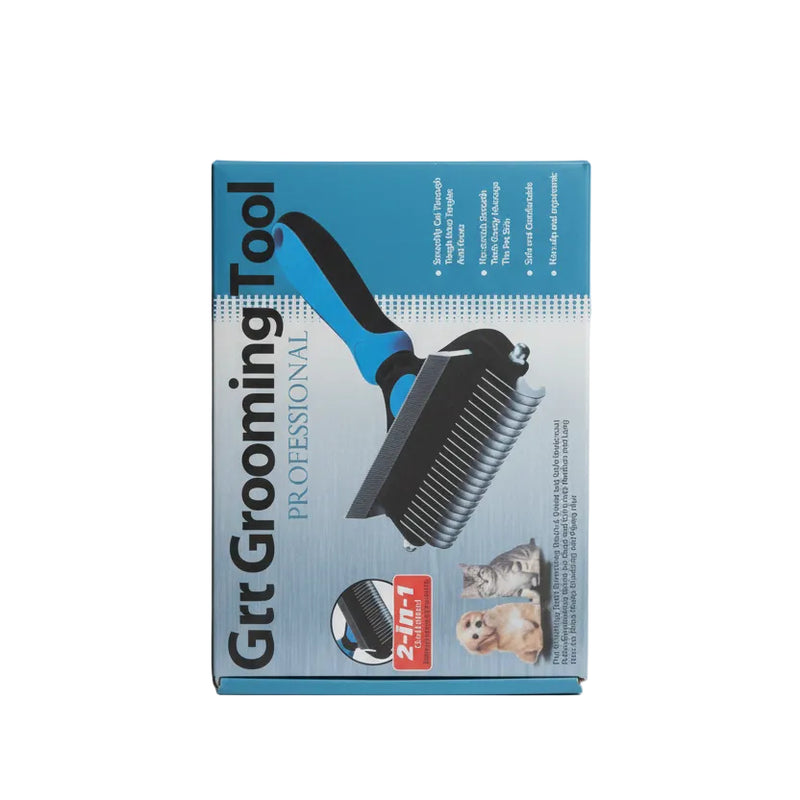 2-in-1 Pet Grooming Tool