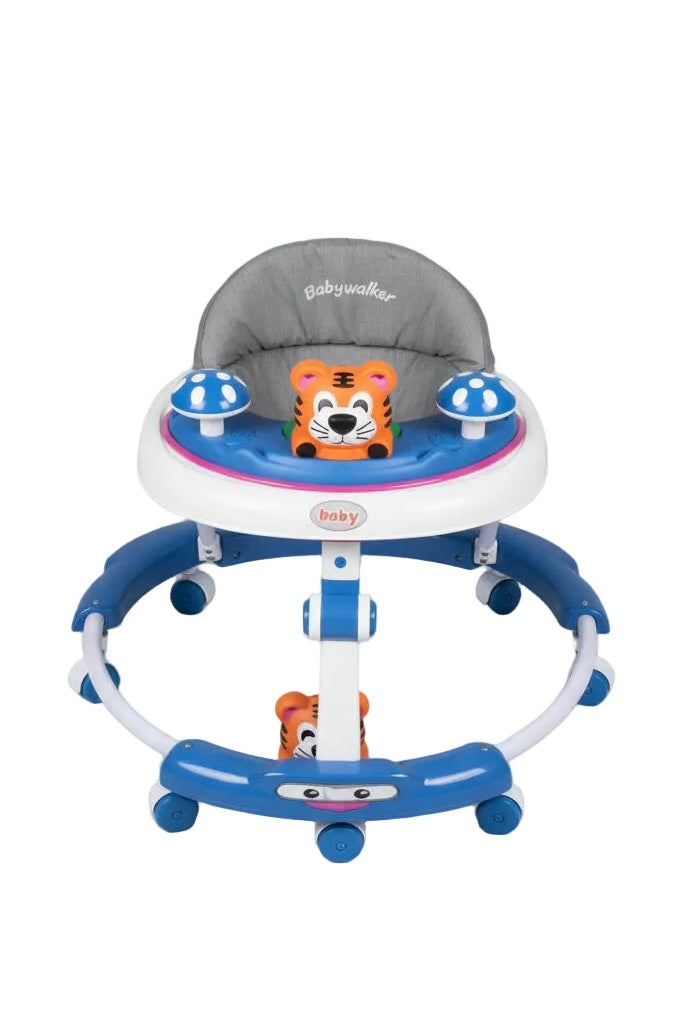Tiger-Themed Interactive Baby Walker