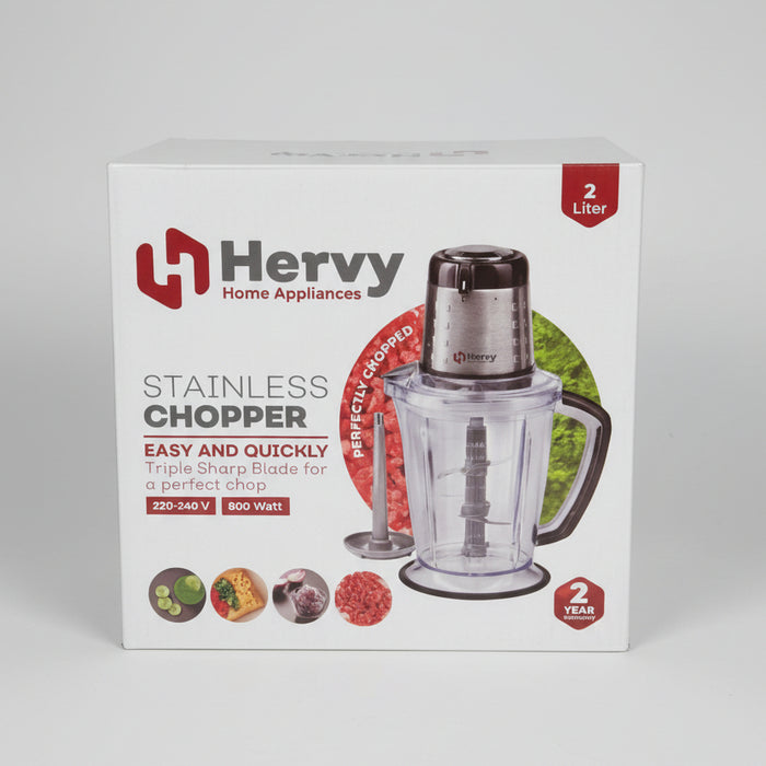 Hervy Stainless Chopper (2 Liter)