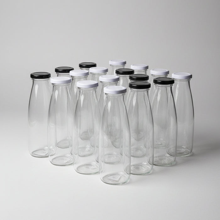 Glass Beverage Bottle 1L