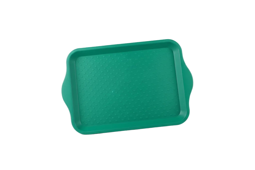 Anti-Slip Rectangular Serving Tray (Green)