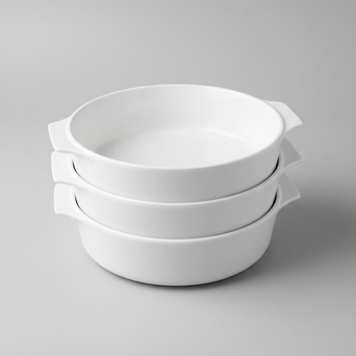 Ceramic Round Baking Dish (3)