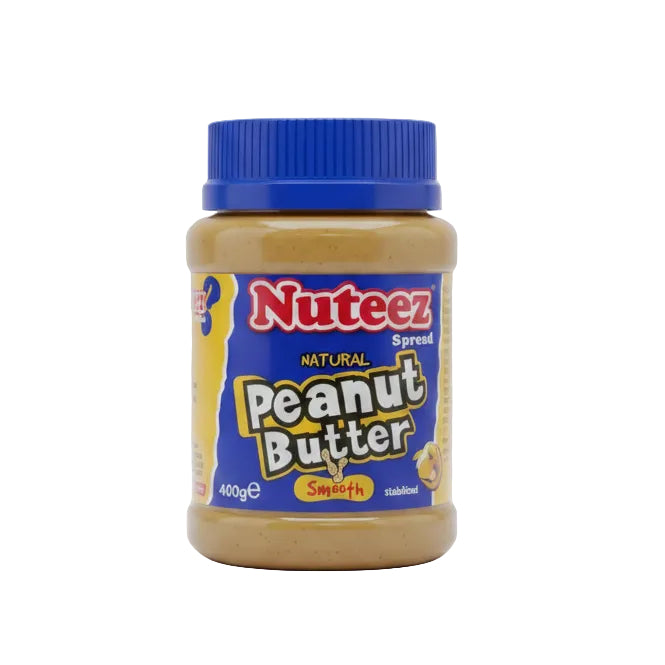 Nuteez Natural Smooth Peanut Butter (400g)