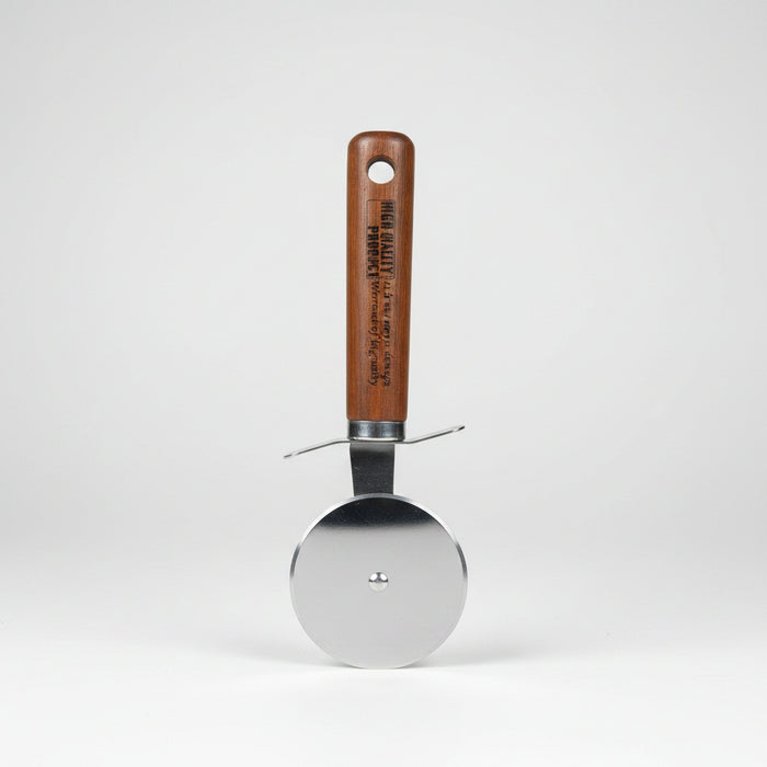 Wooden Handle Pizza Cutter