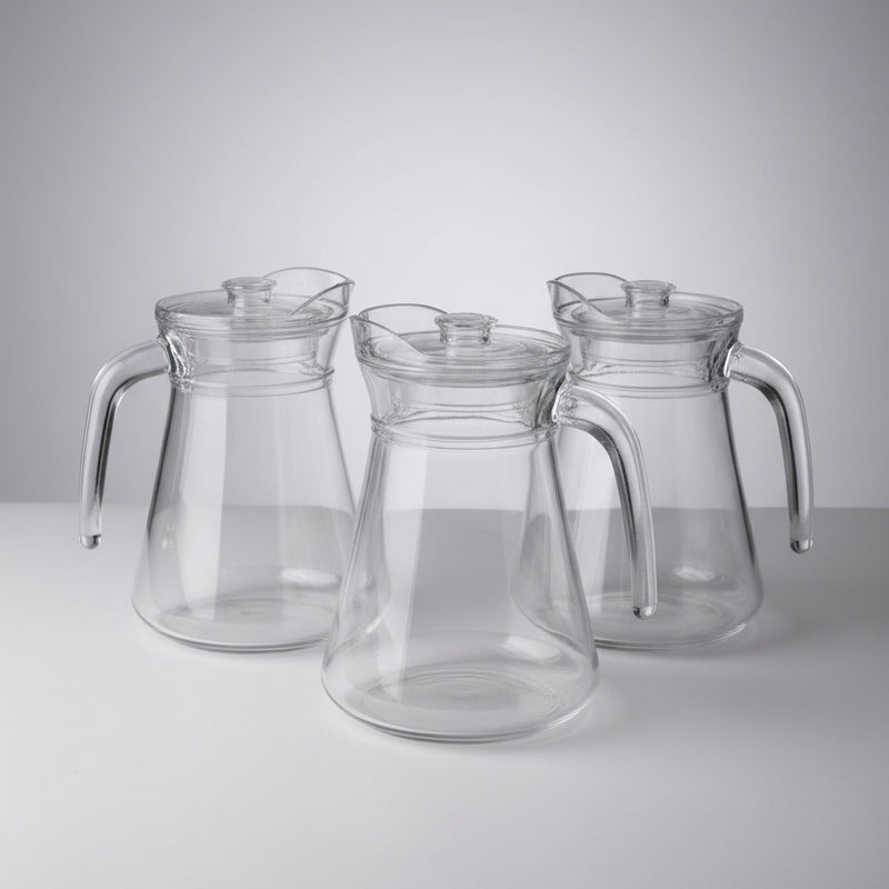 Glass Beverage Pitcher 1pc(1.5L)