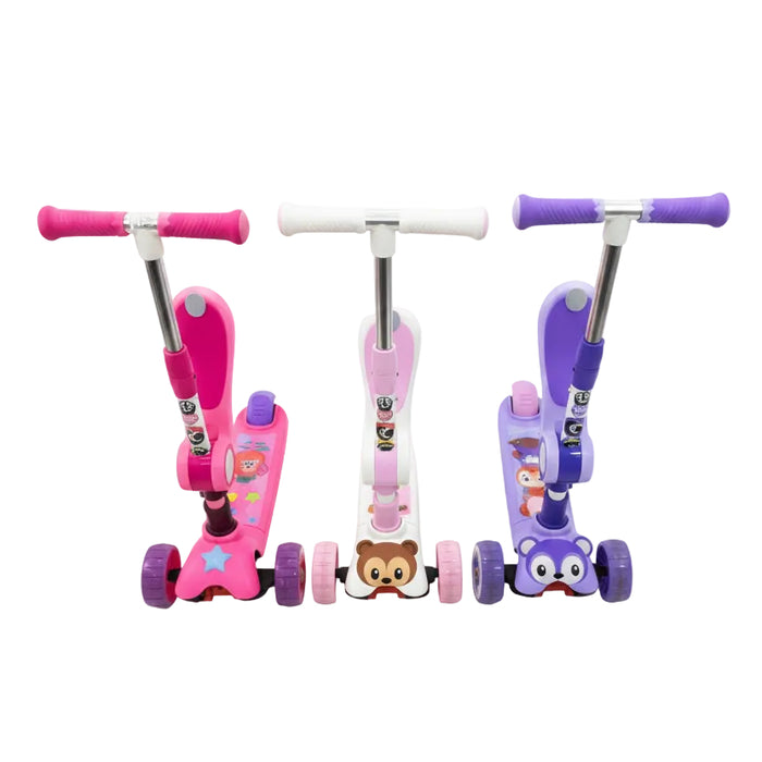 Kids' 3-Wheel Kick Scooter 1pc