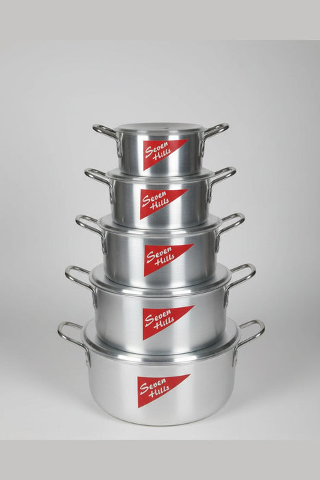 Seven Hills Aluminum Cooking Pot Set