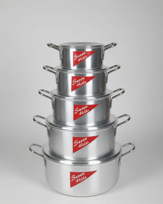 Seven Hills Aluminum Cooking Pot Set