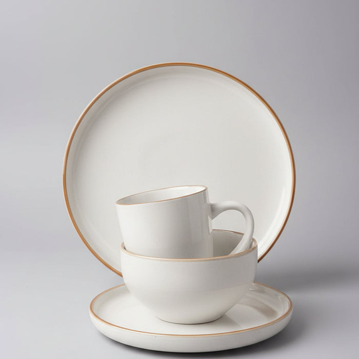 Minimalist Ceramic Dinnerware Set/24 PIECES