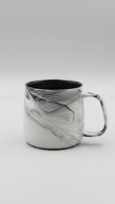 Grey Marble Pattern Ceramic  Mug